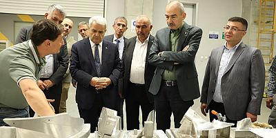 KTO heyeti TEKMER Projesi kapsamında ziyaretlerini sürdürüyor