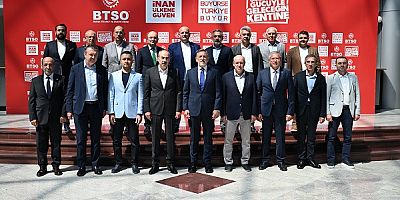 KTO heyetinden BTSO ve Bursadaki önemli kuruluşlara TEKMER Projesi kapsamında ziyaret