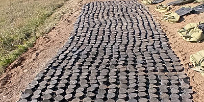 Laçın'da Ermenilerin döşediği 1318 mayın tespit edildi