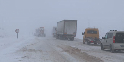 Malatya-Kayseri kara yolu ağır tonajlı araçların geçişine kapatıldı