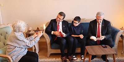 Mansur Yavaş ve Ekrem İmamoğlu'ndan Gönül Özdağ'a ziyaret