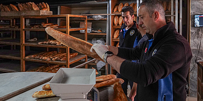 Melikgazi zabıta ekipleri ekmek fiyat tarifesi ve gramaj denetimi yaptı