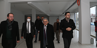 Memduh Büyükkılıç'tan Talas'a yeni kütüphane