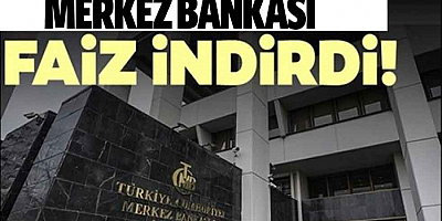 Merkez Bankası politika faizini yüzde 13'e indirdi