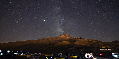 Meteorların görsel şöleni Erciyes'te izlenecek