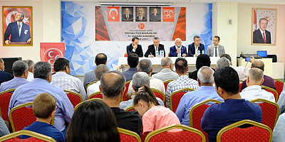 MHP Yahyalı İlçe Başkanı Nebi Akkuş göreve yeniden seçildi