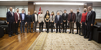 Mimarlar odası yönetiminden Başkan Büyükkılıç'a ziyaret