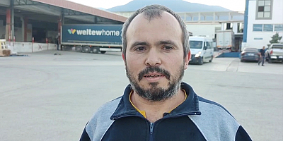 Mobilya işçisi çalıştığı fabrikaya paraşütle gitti