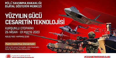 MSB Dijital Gösterim Merkezi 26 Nisan'da Kayseri'de vatandaşların ziyaretine açılıcak