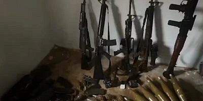 MSB duyurdu : Teröristlere ait çok sayıda silah ve mühimmat ele geçirildi