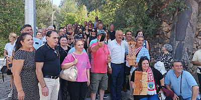 Mübadelede Yunanistan'a göçen vatandaşların torunları Özvatan'ı ziyaret etti