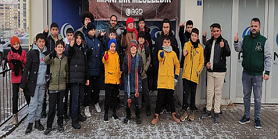 Öğretmen ve ögrenciler kış etkinliklerinde buluştu