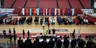 Okul Sporları Basketbol Gençler Türkiye Birinciliği Kayseri'de başladı