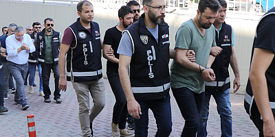 Paravan şirketle dolandırıcılık yaptıkları iddiasıyla 9 zanlı adliyeye sevk edildi