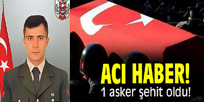 Pençe-Kilit Operasyonu bölgesinde bir asker şehit oldu