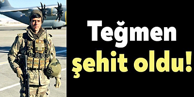Pençe-Kilit Operasyonu bölgesinde Piyade Üsteğmen Serkan Erkuş şehit oldu