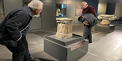 Pers dönemine ait ateş kültü sunağı Ankara'dan Kayseri'ye getirildi