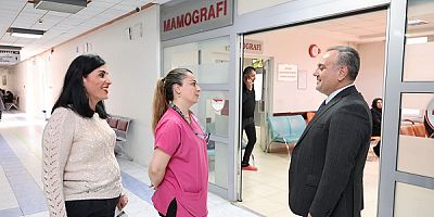 Rektör Prof. Dr. Altun’dan Hastane Personeline Ziyaret