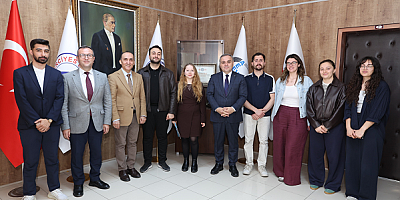 Rektör Prof. Dr. Altun, EVEA Öğrenci Kulübü Üyeleri ile Buluştu