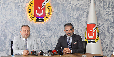 Rektör Prof. Dr. Altun, Kayseri Gazeteciler Cemiyeti’ni Ziyaret Etti