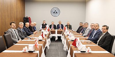 Rektör Prof. Dr. Altun, KAYSO Yönetimine ERÜ’nün Projelerini Anlattı