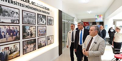 ​Rektör Prof. Dr. Altun, Yenileme Çalışmaları Tamamlanan Mühendislik...
