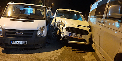 Sarıoğlan'da trafik kazasında 1 kişi yaralandı