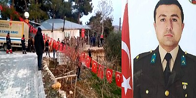 Şehit Piyade Teğmen Murat Alyakut'un Kahramanmaraş'taki ailesine acı haber verildi