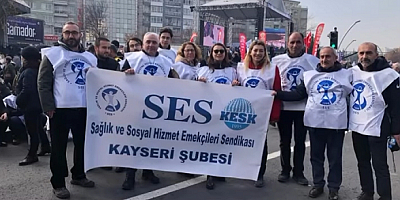 SES Kayseri şubesinden  ''17 Nisan Sağlıkta Şiddete Karşı Mücadele Günü'' açıklaması