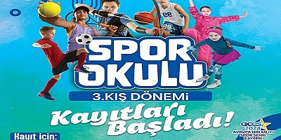  Spor A.Ş.'nin 3. Kış Dönemi Spor Okulu Kayıtları Başladı