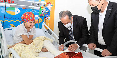 Talas Belediye Başkanı Yalçın'dan KANKA'ya 23 Nisan ziyareti