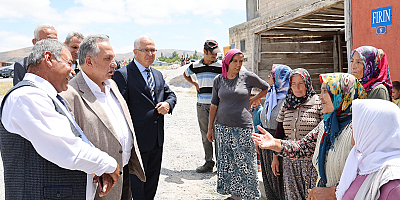 Talas Belediye Başkanı Yalçın '' Derdimiz buraları daha iyi hale getirmek''
