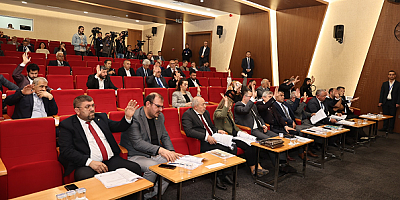 Talas Belediye Meclisinde 18 madde karara bağlandı