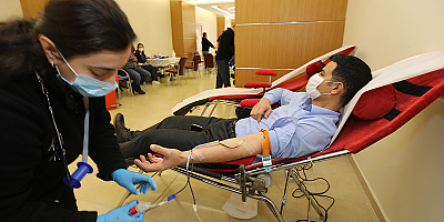 Talas Belediyesi çalışanları kan verdi