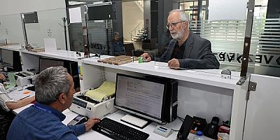 Talas Belediyesi'de vergi mesaisi