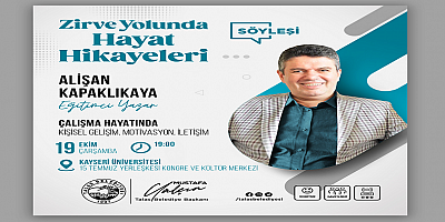 Talas Belediyesi'nden Alişan Kapaklıkaya söyleşisi