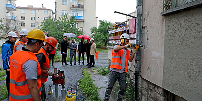 Talas Belediyesi riskli yapılar için tespit çalışması başlattı