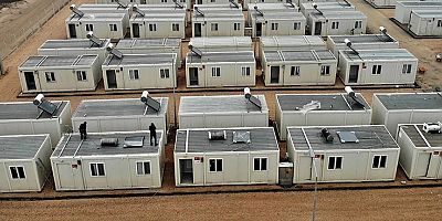 Talas Belediyesinden mevsimlik işçiler için konteyner kent 