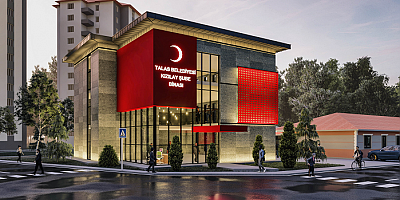 Talas Belediyesinden Türk Kızılay'a yeni bina