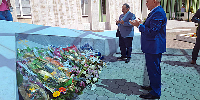 Talas heyeti kalesija'da kardeş şehir görüşmelerinde
