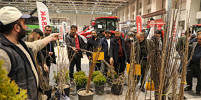 Talas'ın çiftçileri tarım fuarını gezdi