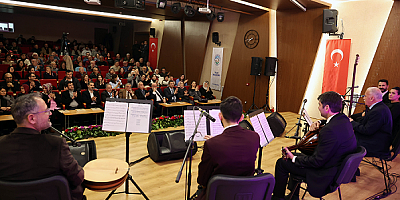 Talas'ta büyük usta Tevfik Soyata'dan musiki faslı