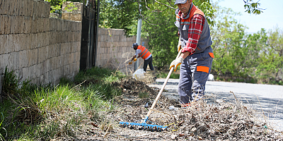 Talas'ta erken bahar temizliği