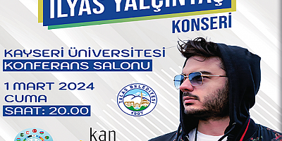 Talas'ta İlyas Yalçıntaş konseri