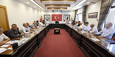 Talas'ta istişare ve değerlendirme toplantısı