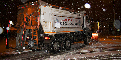 Talas 'ta kıl çalışmalarına aralıksız devam