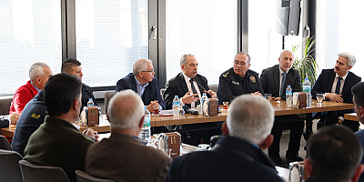 Talas'ta muhtarlar toplantısında gündem deprem