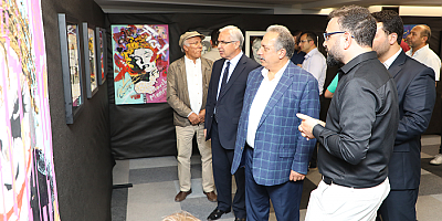 Talas'ta Şeffaf oda'da görüştüler isteklerine kavuştular