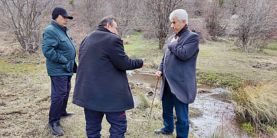 Talas'ta sulama kanalları yaza hazırlanıyor
