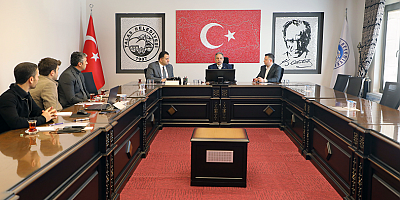 Talas'ta yol bakım koordinasyon toplantı